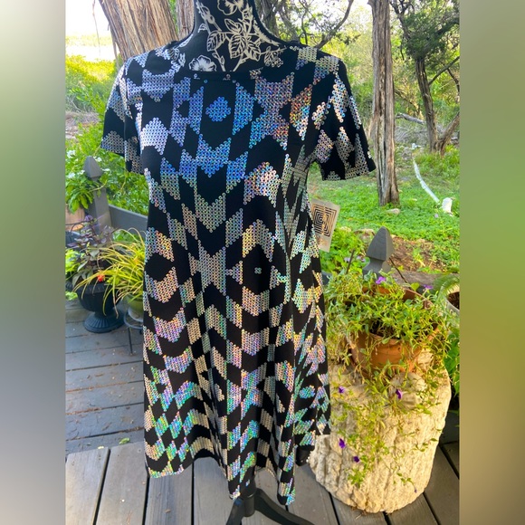 Elegant Lularoe Carly Dress Size XXS - Picture 6 of 7